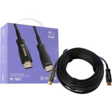 Imagem de Cabo HDMI Fibra Óptica 4k FK782C 20m Fortrek [F002]