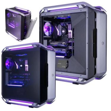 Imagem de Gabinete Cosmos Iluminação Led Rgb Com 3 Fans Pré-Instaladas Suporta  