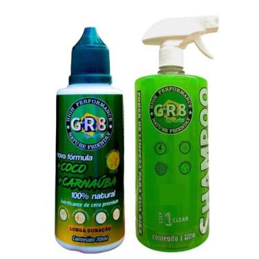 Imagem de Limpador Bicicleta Corrente Desengraxante 1l + Shampoo Diluído 1l Spra