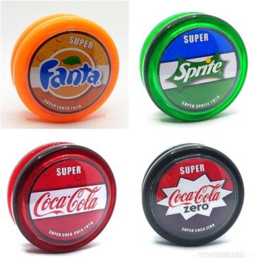 Imagem de Kit com 4 yoyos Retrô Novos Lacrados (ioio,yo-yo) Coleção YOYOBRASIL