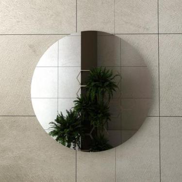 Imagem de Espelho Decorativo Redondo 60 Cm Bn3640 - Tecno Mobili, Branco, Modern