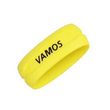 Imagem de Custom Ring Braçadeira Elástica Babolat para Grip Amarelo Vamos