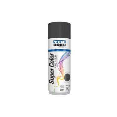 Imagem de Tinta Spray Uso Geral Super Color Metais Varias Cores 350ml - Tekbond,