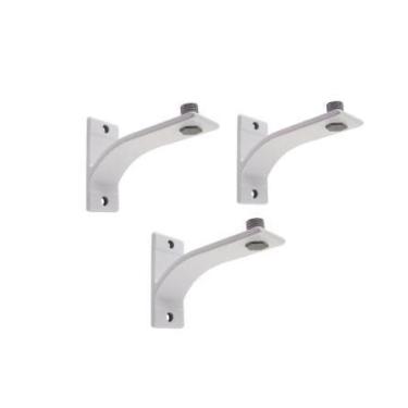 Imagem de Kit 3 Suportes Inove 100% Aluminio Trilho Suíço Ou Varão Wave - Varias