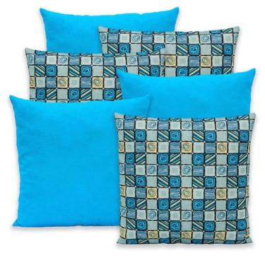 Imagem de Kit 6 Capas de Almofada com Zíper 40cmx40cm Gorgurinho - Dryka Enxovai