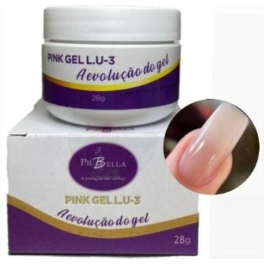 Imagem de Gel piu bella lu-3 pink 28g