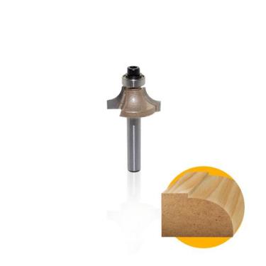 Imagem de Fresa Tupia Manual Arredondar Com R10mm Vídea - Strong