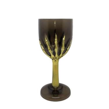 Imagem de Taça Halloween Mão Esqueleto - Festas e Fantasias, Preto