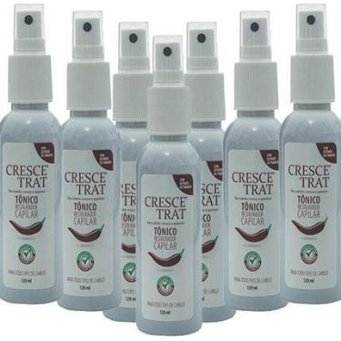 Imagem de Kit 7 Tônicos Anti Queda de Cabelo Crescetrat
