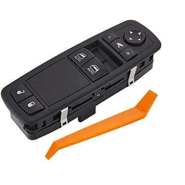 Imagem de ZAPOSTS Interruptor elétrico de janela serve para Dodge Ram 2013 2014 2015 2016 2017 2018 1500 2500 3500 porta de controle lateral do motorista vidrios Master Switch 68148895AA