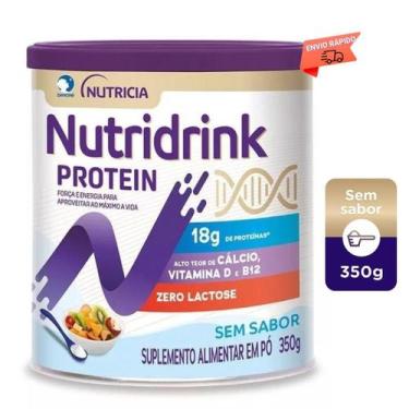 Imagem de Suplemento Nutridrink Protein em Pó Danone -350g, 350g, Sem Sabor