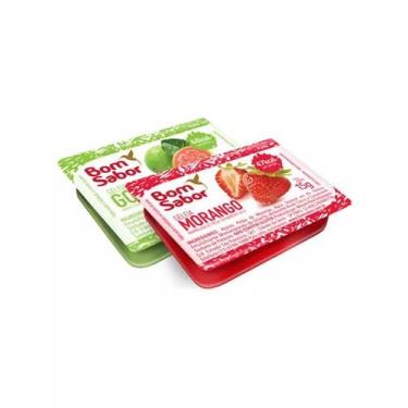 Imagem de Geleia goiaba e morango bom sabor blister 15g c/ 144 unidades