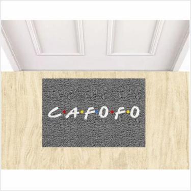 Imagem de Capacho Tapete Divertido Cafofo 60X40 cm - ZAP TAPETES