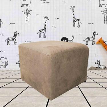 Imagem de Kit com 2 Puff Quadrados Infantil Varias Cores  - Moveis Aguias, Cappu