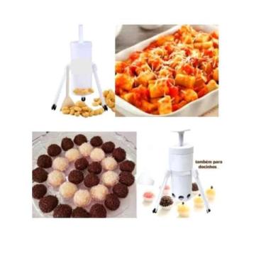 Imagem de Modelador Cortador Nhoque Brigadeiro Doce Nhoqueira Manual - Injetemp