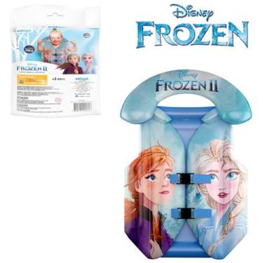 Imagem de Colete inflavel infantil frozen 43x35cm - ETITOYS
