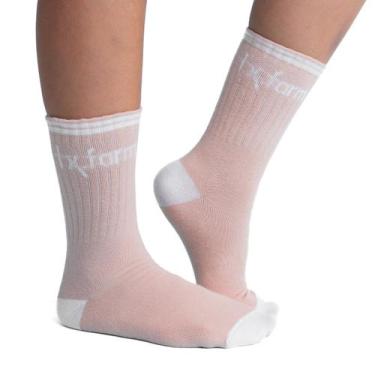 Imagem de Meia Cano Alto Texas Farm - Mca005 - 34/39 - Rosa Bb, Único