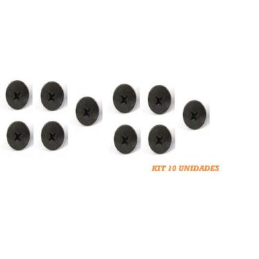 Imagem de Kit 10 Parafuso Protetor Pernas Biz 100/100i/125 6x10 Trilha - TRILHA 