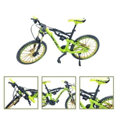 Imagem de Bicicleta Miniatura Mountain Bike Speed Em Metal Ciclismo - Top Casa, 