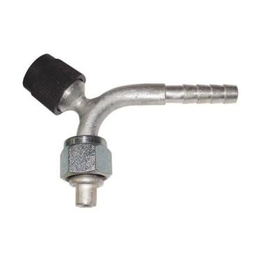 Imagem de Cnx Oring 6X90 C/Ventil R134 (Aluminio) - Qualy Air