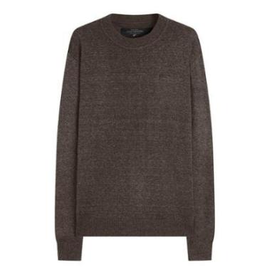 Imagem de Sueter Ellus Masculino Tricot Crewneck Classic Essentials Marrom Café-Masculino