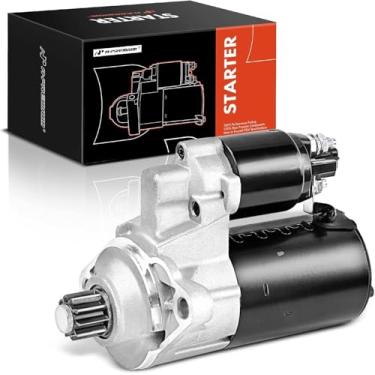 Imagem de A-Premium Motor de arranque compatível com Volkswagen Jetta 09, Jetta City 07-09, Golf City 07 e Audi A3 07-13, A3 Quattro 10-13, TT, TTS Quattro, 2.0L, 12V 1.1KW 10 dentes CW