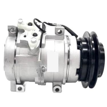Imagem de 447260-6261 compressor de ar condicionado máquina hidráulica automóvel compatível para prado land cruiser