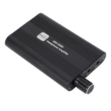 Imagem de Portátil HiFi Headphone Amplificador Volume Control Bass Recarregável 3.5mm AMP Music Enthusiasts Liga De Alumínio