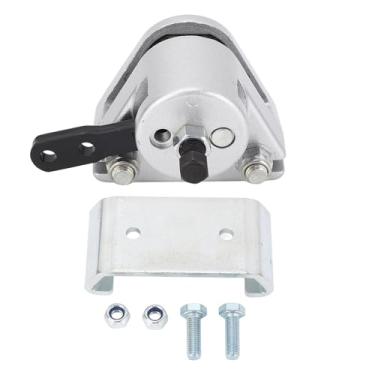 Imagem de Kit de Freio Go Kart Pinça de Freio Mecânico e Kit de Suporte Com Almofadas de Metal de Substituição de Forte Resistência para Manco 9598 9597 Go Kart Fun Cart (SILVER)
