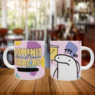 Imagem de Caneca Personalizada Flork Profissão Administração - PrintPaint