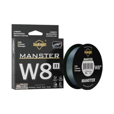 Imagem de Linha de Pesca Trançada Seaknight 8 Fios (17lb-50lb) - 500m - Água Doc