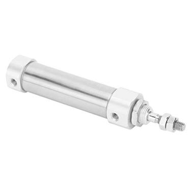 Imagem de Cilindro Pneumático, Cilindro de Ar Pneumático Cilindro de Ar Mini -ação Dupla de Sfort Single Stroke Equipamento de Aço Inoxidável Cdj2b16 (ZJchao65v37auryg-15)