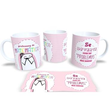 Imagem de Caneca de Porcelana Personalizada Com Frases Engraçadas e Deboche dia da Professora (Matemática)