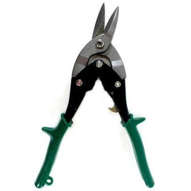 Imagem de Tesoura Corta Chapas Funileiro Aviação Corte Direito 10" - Carbografit