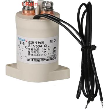 Imagem de Contator de 1000V de alta tensão HV 50A DC CURSADOR DIREITO DO CONTATOR ELÉTRICO DO ELECTRO DO POWER SEV50AD SEV50BD, 24V, 1NC