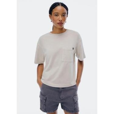 Imagem de Blusa Hering Box Estonada Com Bolso Feminina-Feminino