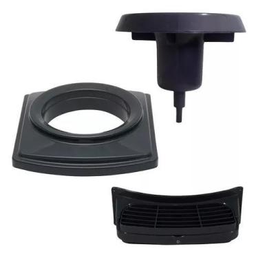 Imagem de Kit Tampa + Funil + Pingadeira Compl. Master Grafite Libell