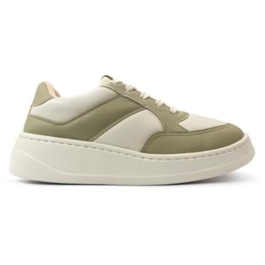 Imagem de Tênis Modare Feminino Np Suprema Ultraconforto Casual Branco Off/verde 7402.102.29632.102272 38