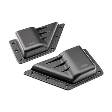 Imagem de Havoc Offroad Bolsos para painel de porta com suporte de copo, frontal | 2 peças frontais, termoplástico ABS, preto liso | HFB-08-005 | Serve para Ford Bronco 2021-2023, 2 e 4 portas