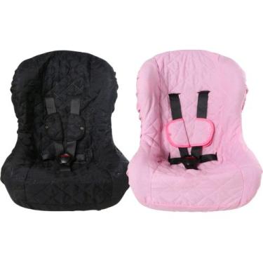 Imagem de Capa Para Cadeirinha De Carro Criança Bebe 2 Peças Algodão - Bento Bab