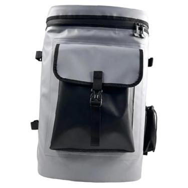 Imagem de Dynwave Mochila de Pesca com Compartimento Isolado para Peixes E Acessórios, Cinza