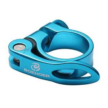 Imagem de Boenoea Braçadeira de banco de liberação rápida para bicicleta liga de alumínio anodizado 31,8 mm/34,9 mm