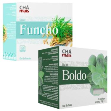 Imagem de Chá de Funcho e Boldo Cx 10 sachês Kit com 2