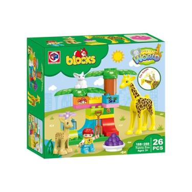 Imagem de CUBIC JR MUNDO ANIMAL 26 PCS