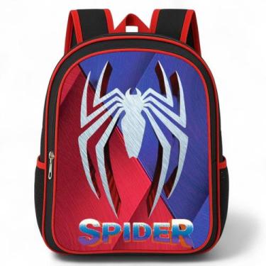 Imagem de Mochila Escolar Masculina Infantil Menino Reforçada Grande Costas - RD