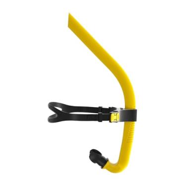 Imagem de Deevoka Snorkel Frontal em Silicone para Atividades Aquáticas, Amarelo