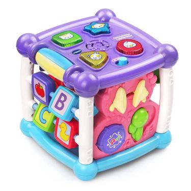 Imagem de Activity Cube VTech Busy Learners Purple para mais de 6 milhões a 3 anos