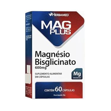 Imagem de MagPlus Magnésio Bisglicinato - 60 Cápsulas - Herbamed