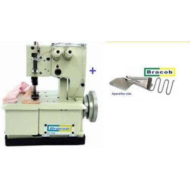 Imagem de Galoneira Semi Industrial Bracob 2 Agulhas 110v+ Viés