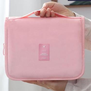 Imagem de Necessaire Feminina Com Gancho E Divisórias Organizadora - Necessaire 